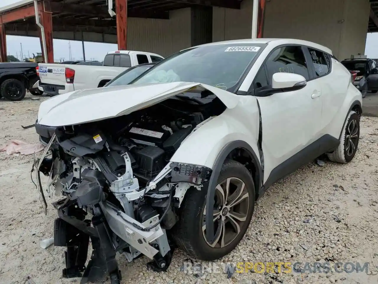 1 Photograph of a damaged car JTNKHMBX4M1105879 TOYOTA C-HR 2021