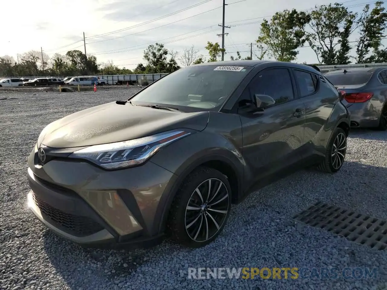 1 Photograph of a damaged car JTNKHMBX4M1107065 TOYOTA C-HR 2021