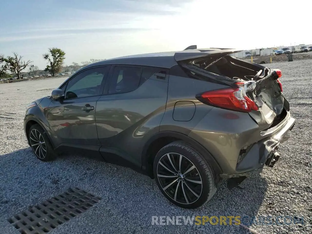 2 Photograph of a damaged car JTNKHMBX4M1107065 TOYOTA C-HR 2021