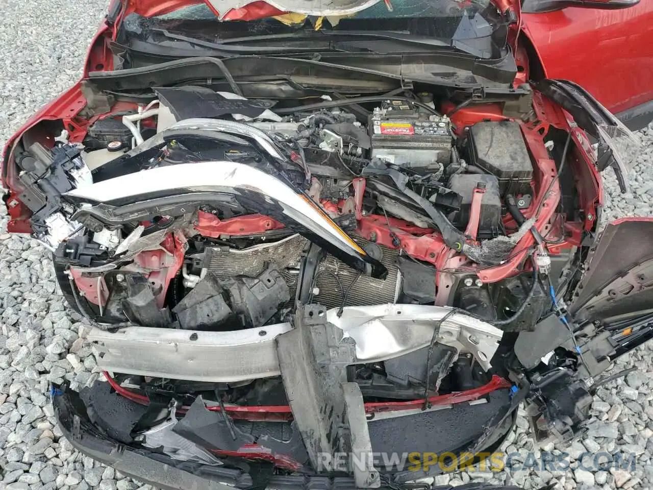 12 Photograph of a damaged car JTNKHMBX4M1107485 TOYOTA C-HR 2021