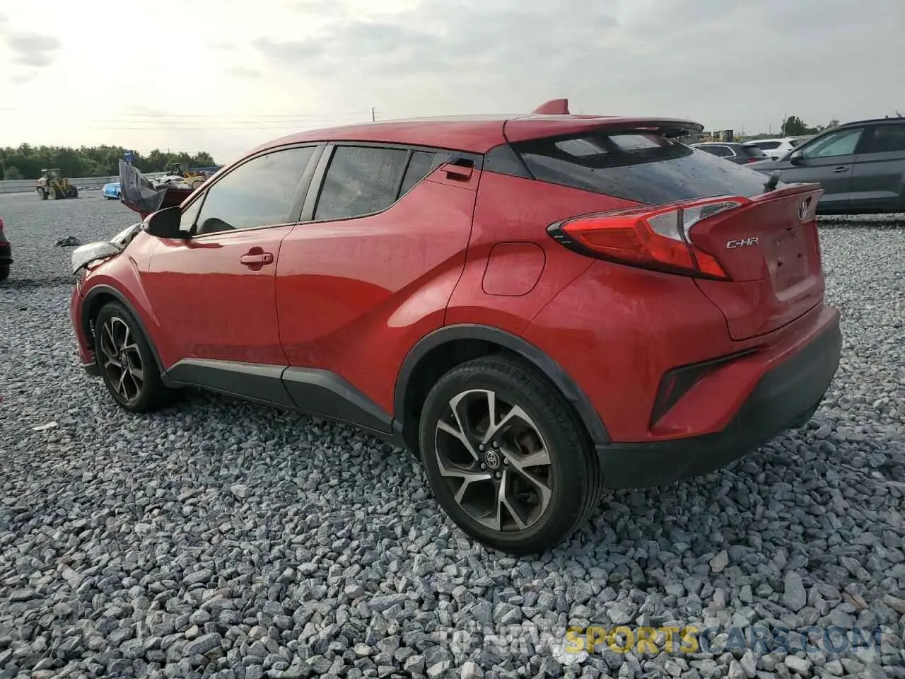 2 Photograph of a damaged car JTNKHMBX4M1107485 TOYOTA C-HR 2021