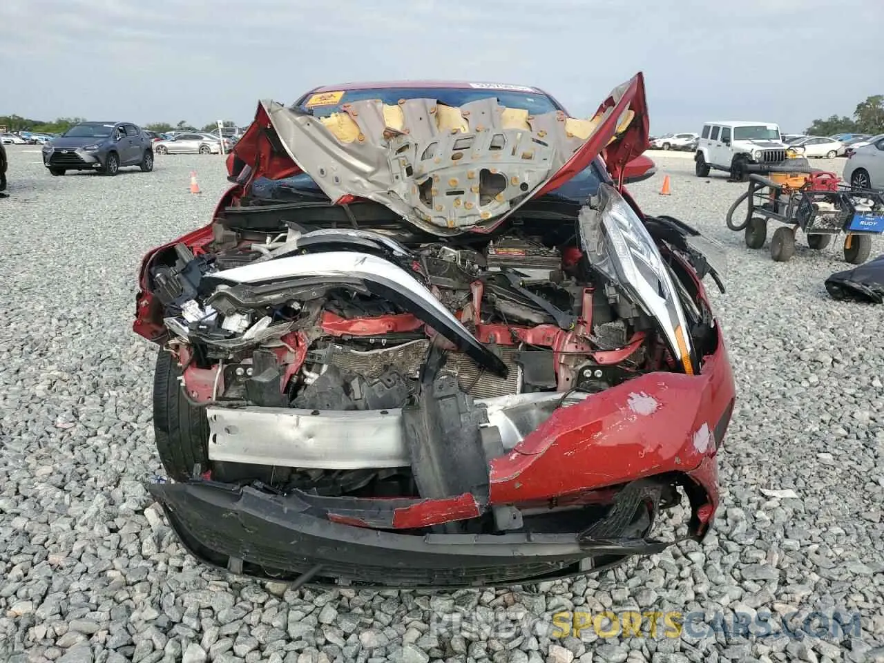 5 Photograph of a damaged car JTNKHMBX4M1107485 TOYOTA C-HR 2021