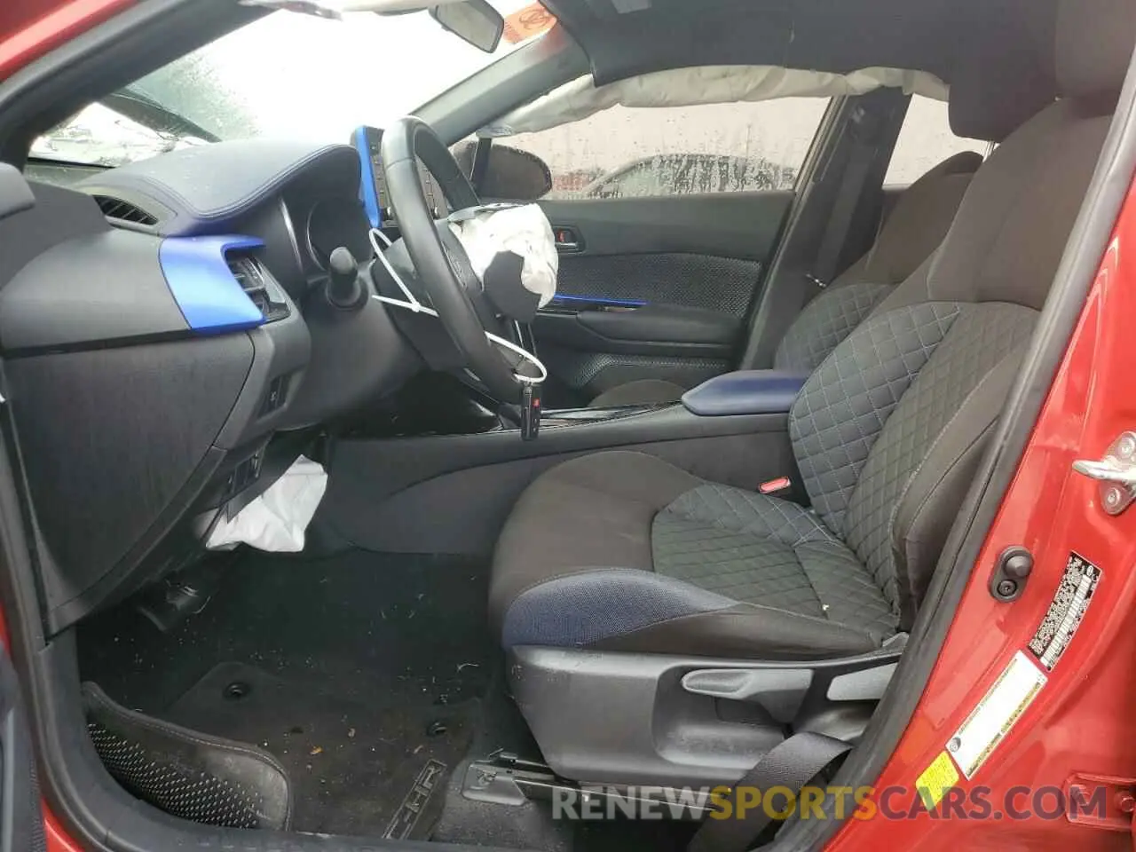 7 Photograph of a damaged car JTNKHMBX4M1107485 TOYOTA C-HR 2021
