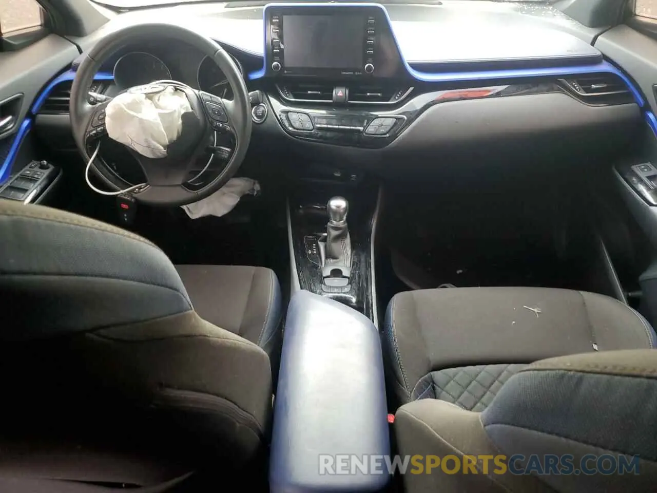8 Photograph of a damaged car JTNKHMBX4M1107485 TOYOTA C-HR 2021