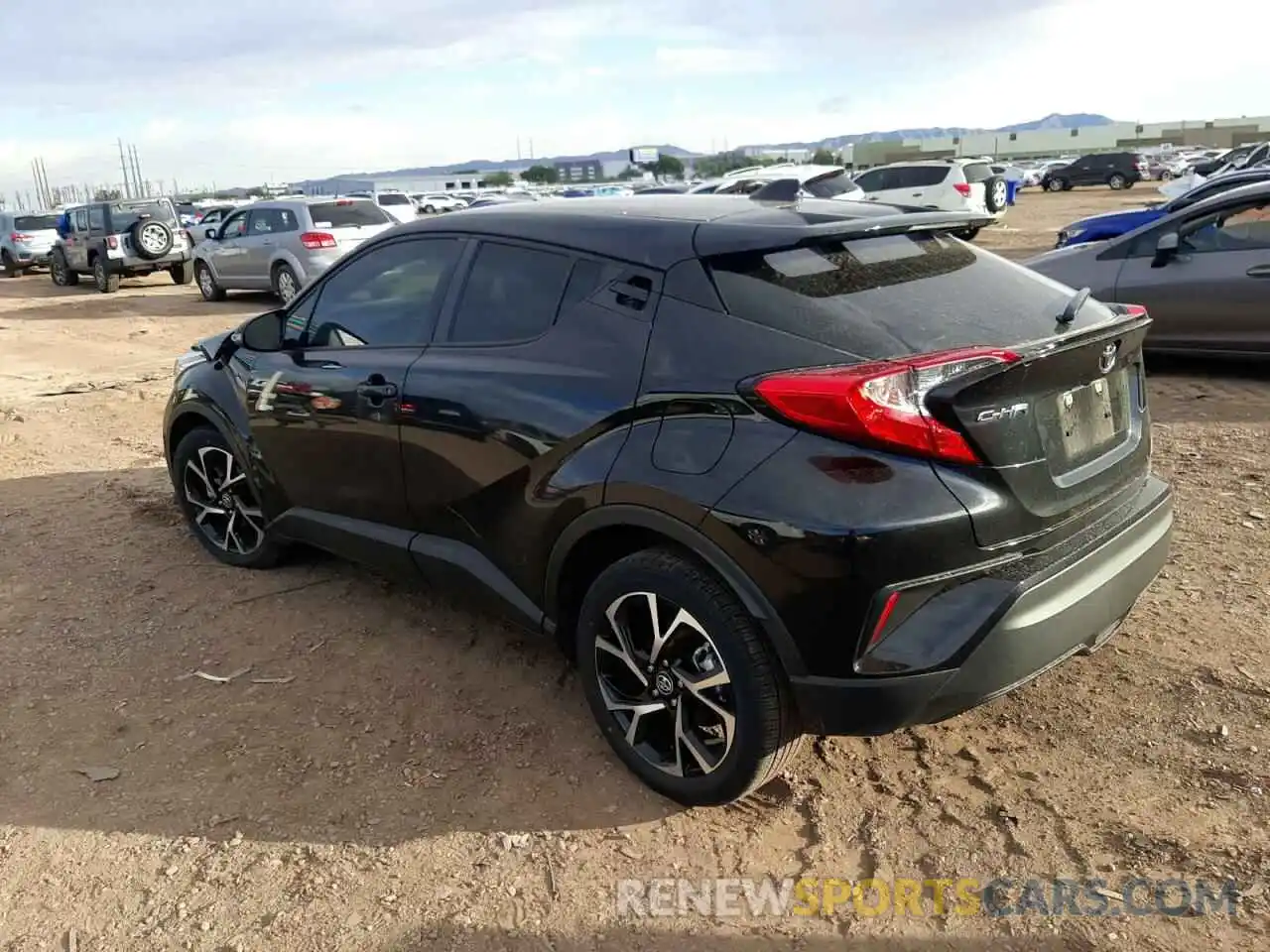 3 Photograph of a damaged car JTNKHMBX4M1107549 TOYOTA C-HR 2021