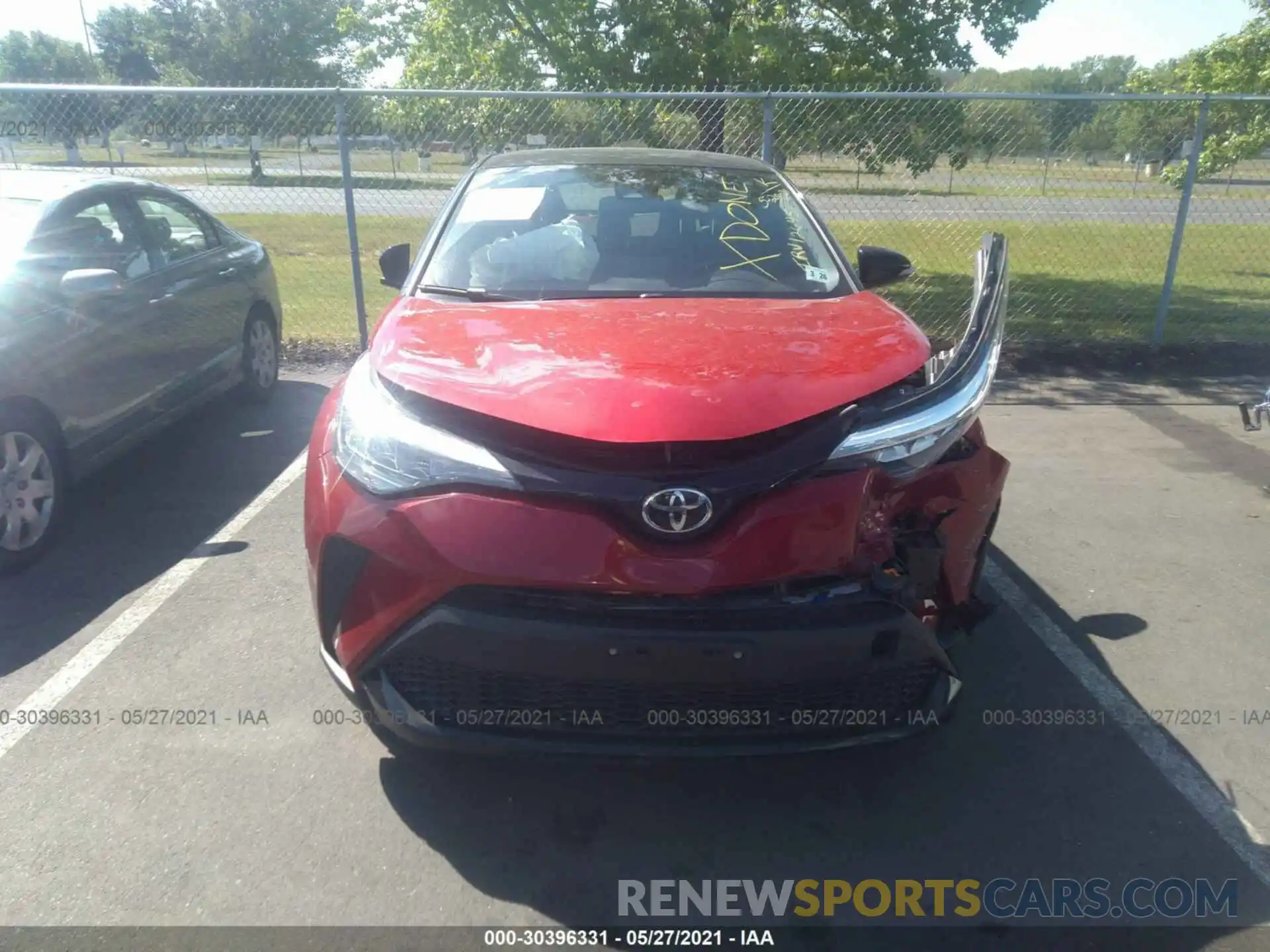 6 Photograph of a damaged car JTNKHMBX4M1108099 TOYOTA C-HR 2021