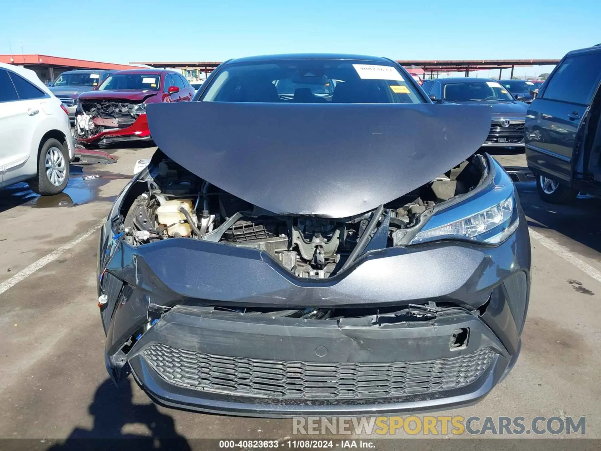 12 Photograph of a damaged car JTNKHMBX4M1108233 TOYOTA C-HR 2021