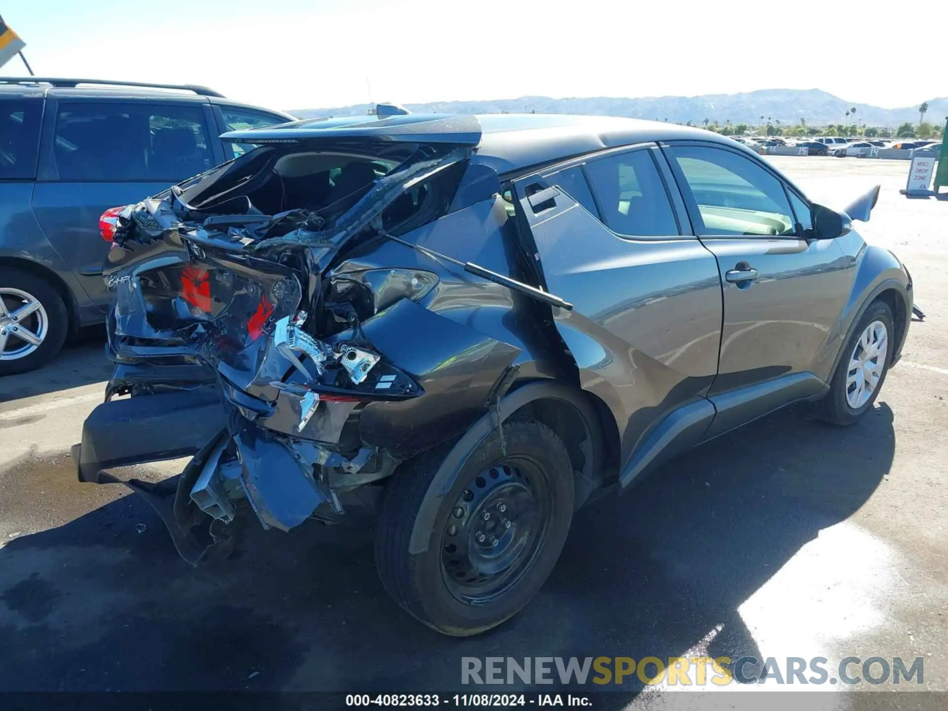 4 Photograph of a damaged car JTNKHMBX4M1108233 TOYOTA C-HR 2021