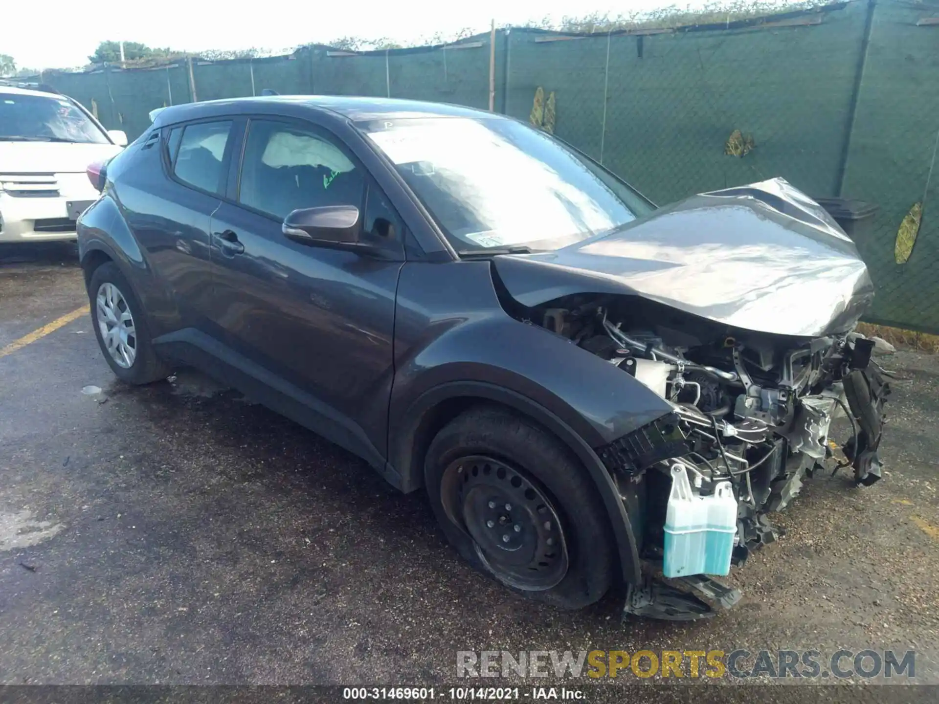 1 Photograph of a damaged car JTNKHMBX4M1113514 TOYOTA C-HR 2021