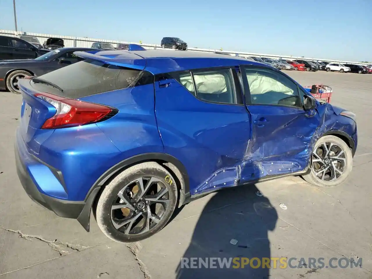 3 Photograph of a damaged car JTNKHMBX4M1113934 TOYOTA C-HR 2021