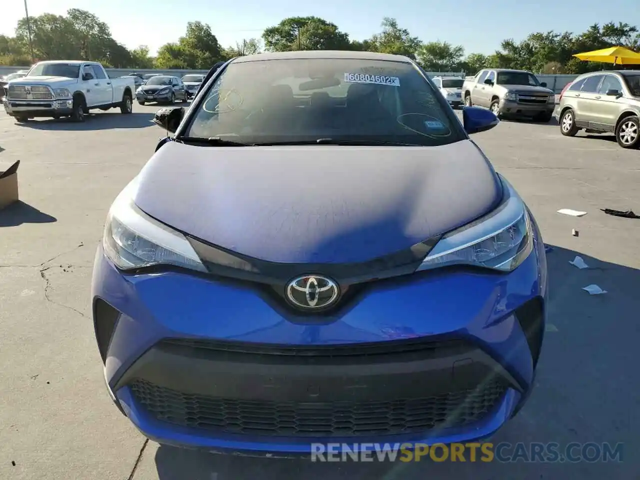 5 Photograph of a damaged car JTNKHMBX4M1113934 TOYOTA C-HR 2021