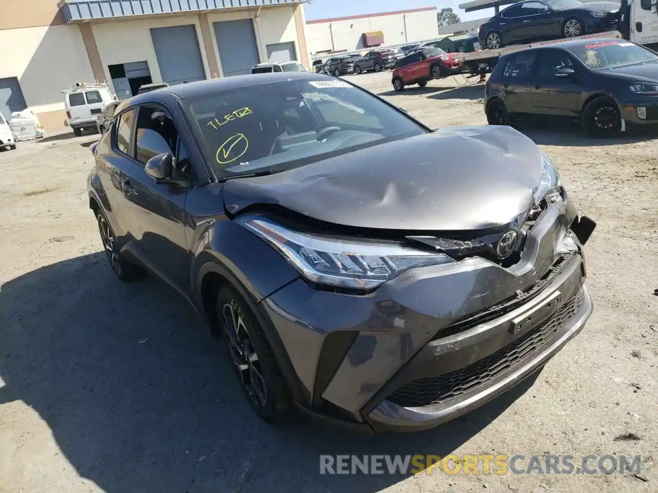 1 Photograph of a damaged car JTNKHMBX4M1115425 TOYOTA C-HR 2021