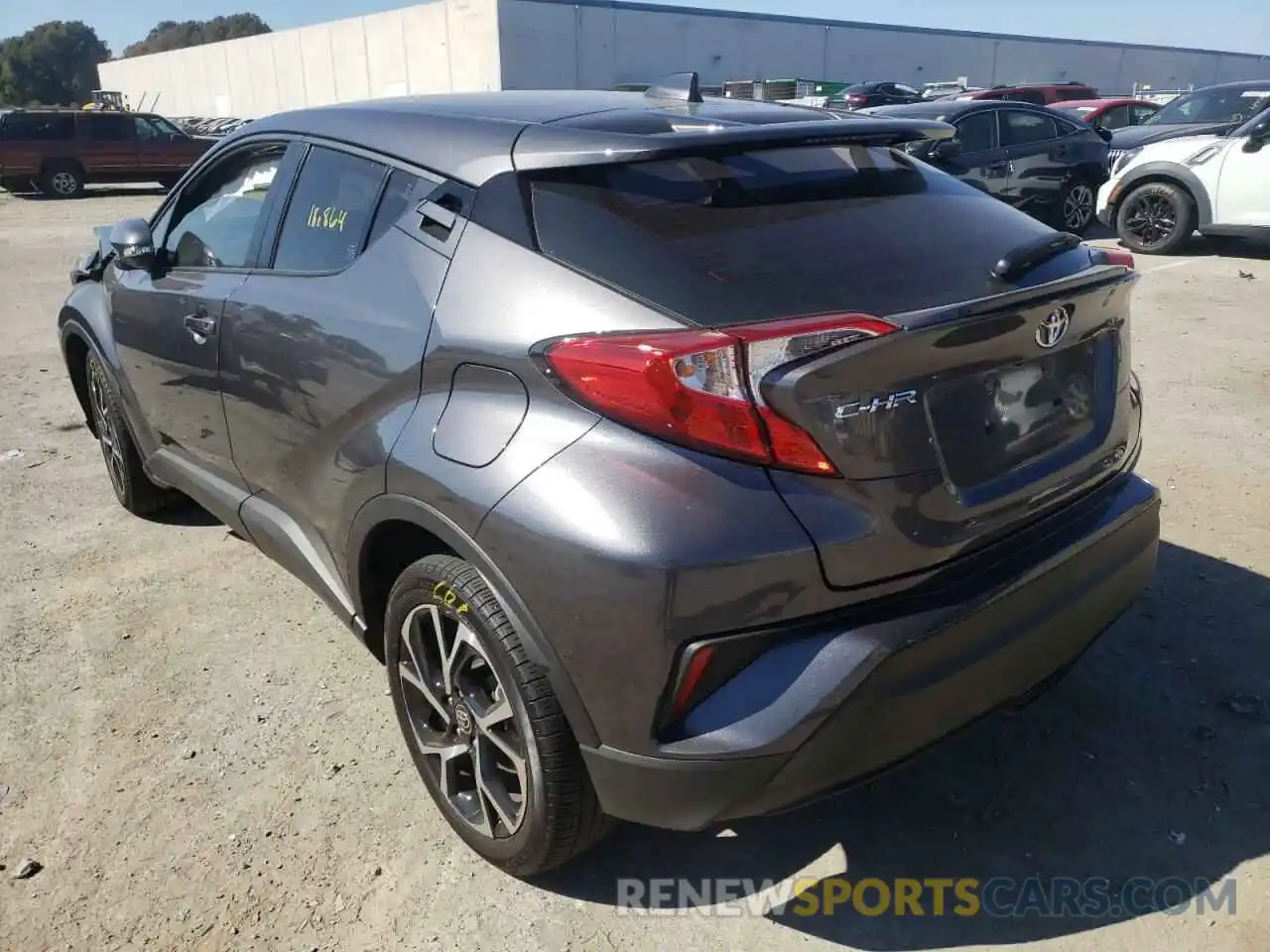 3 Photograph of a damaged car JTNKHMBX4M1115425 TOYOTA C-HR 2021