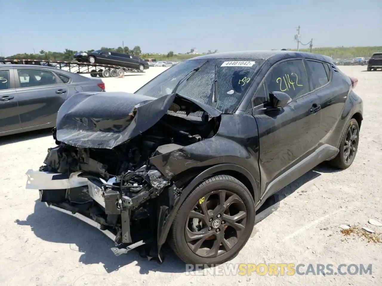 2 Photograph of a damaged car JTNKHMBX4M1117515 TOYOTA C-HR 2021