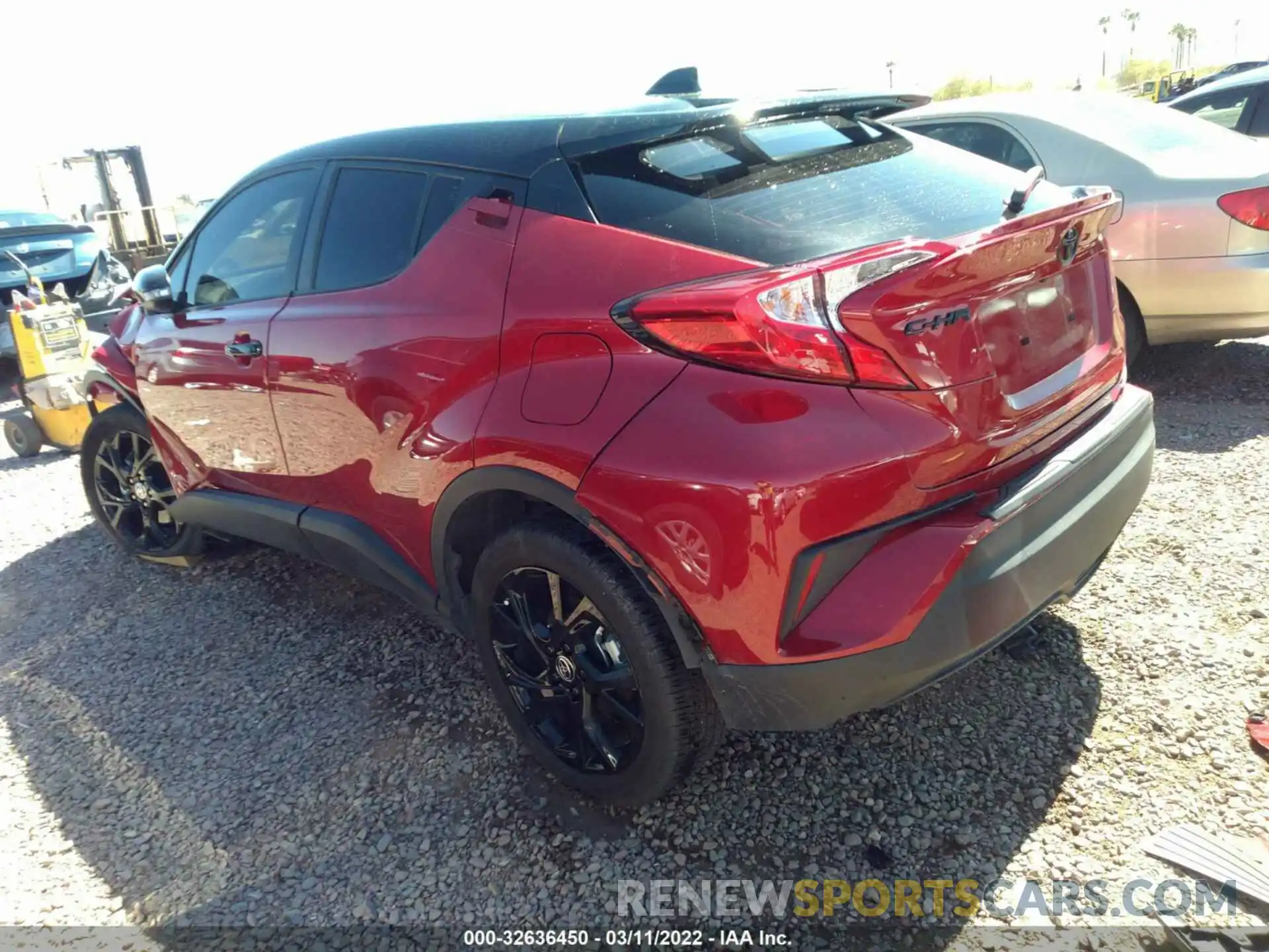 3 Photograph of a damaged car JTNKHMBX4M1120947 TOYOTA C-HR 2021