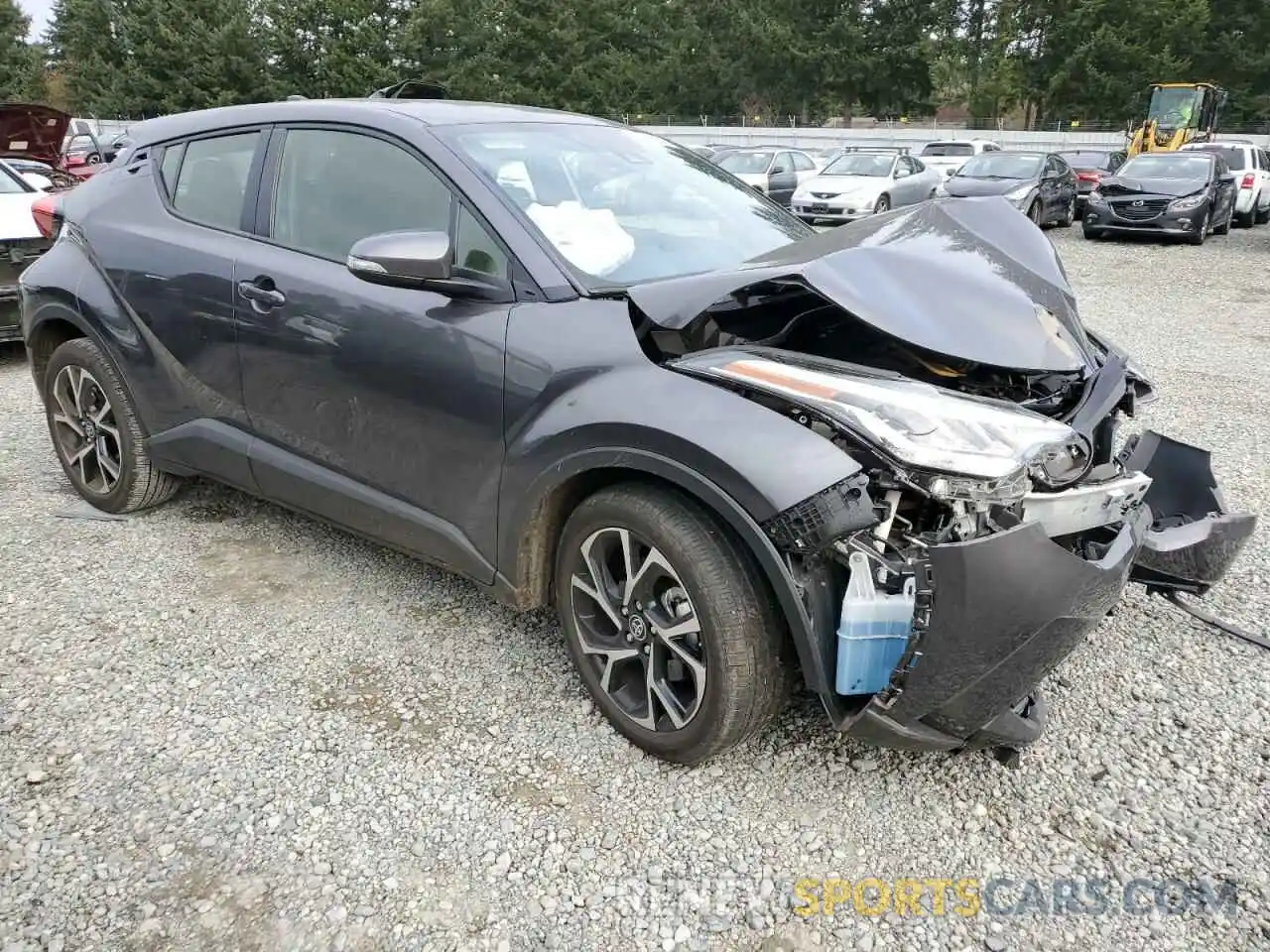 4 Photograph of a damaged car JTNKHMBX4M1125209 TOYOTA C-HR 2021