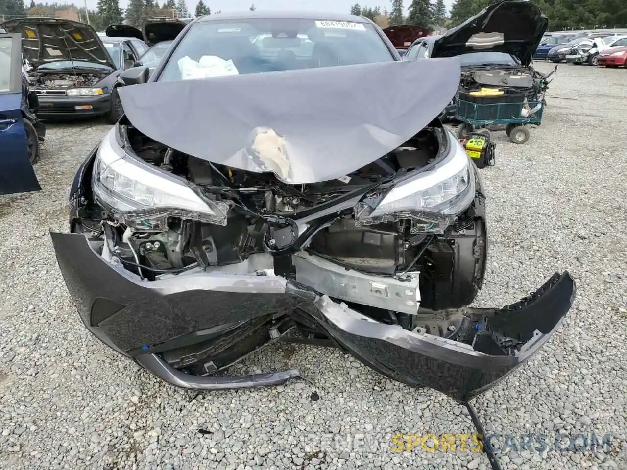 5 Photograph of a damaged car JTNKHMBX4M1125209 TOYOTA C-HR 2021