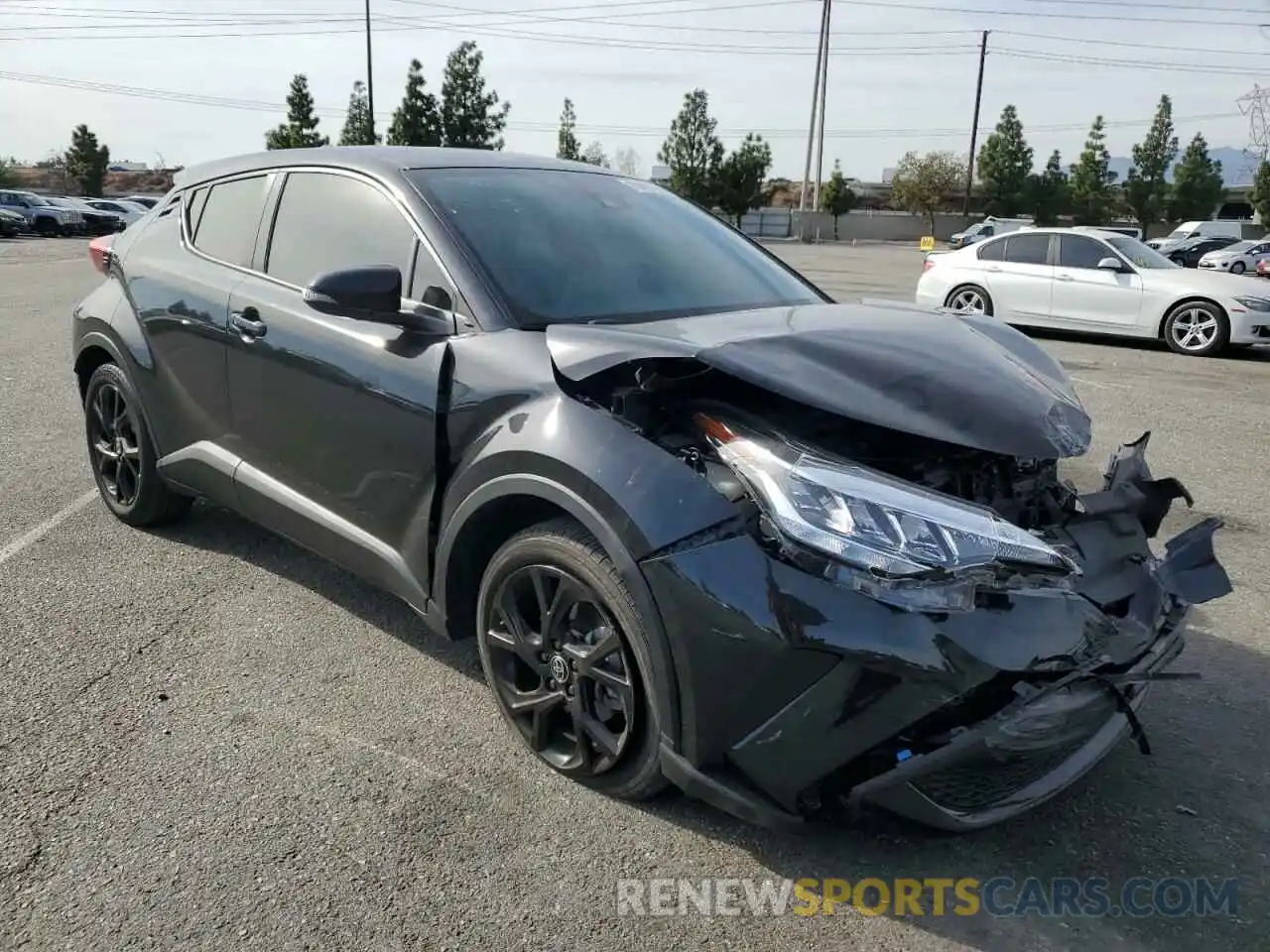 4 Photograph of a damaged car JTNKHMBX4M1128806 TOYOTA C-HR 2021