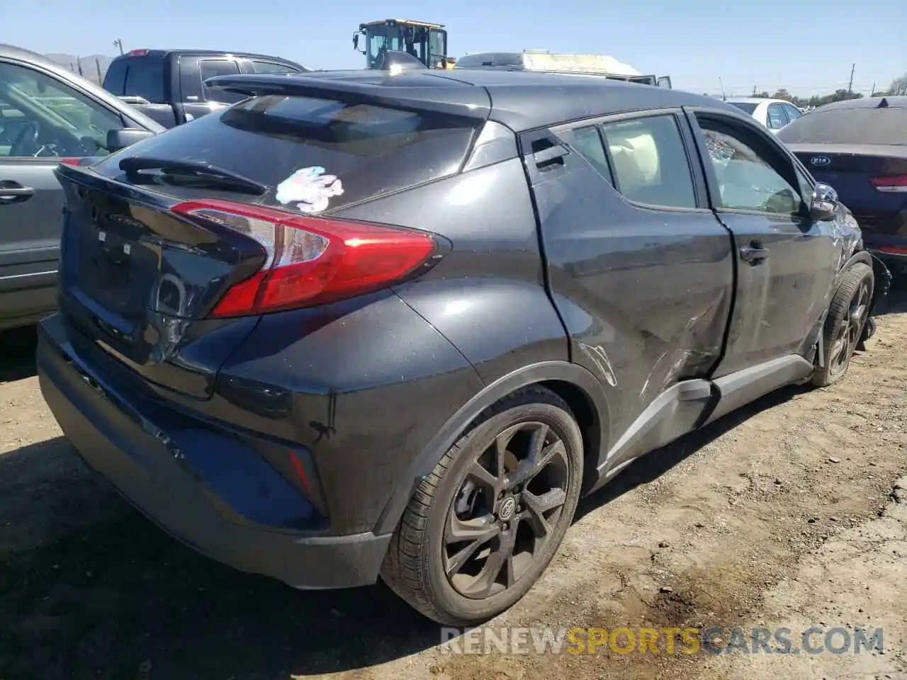 4 Photograph of a damaged car JTNKHMBX5M1097565 TOYOTA C-HR 2021