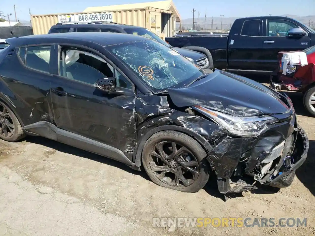 9 Photograph of a damaged car JTNKHMBX5M1097565 TOYOTA C-HR 2021