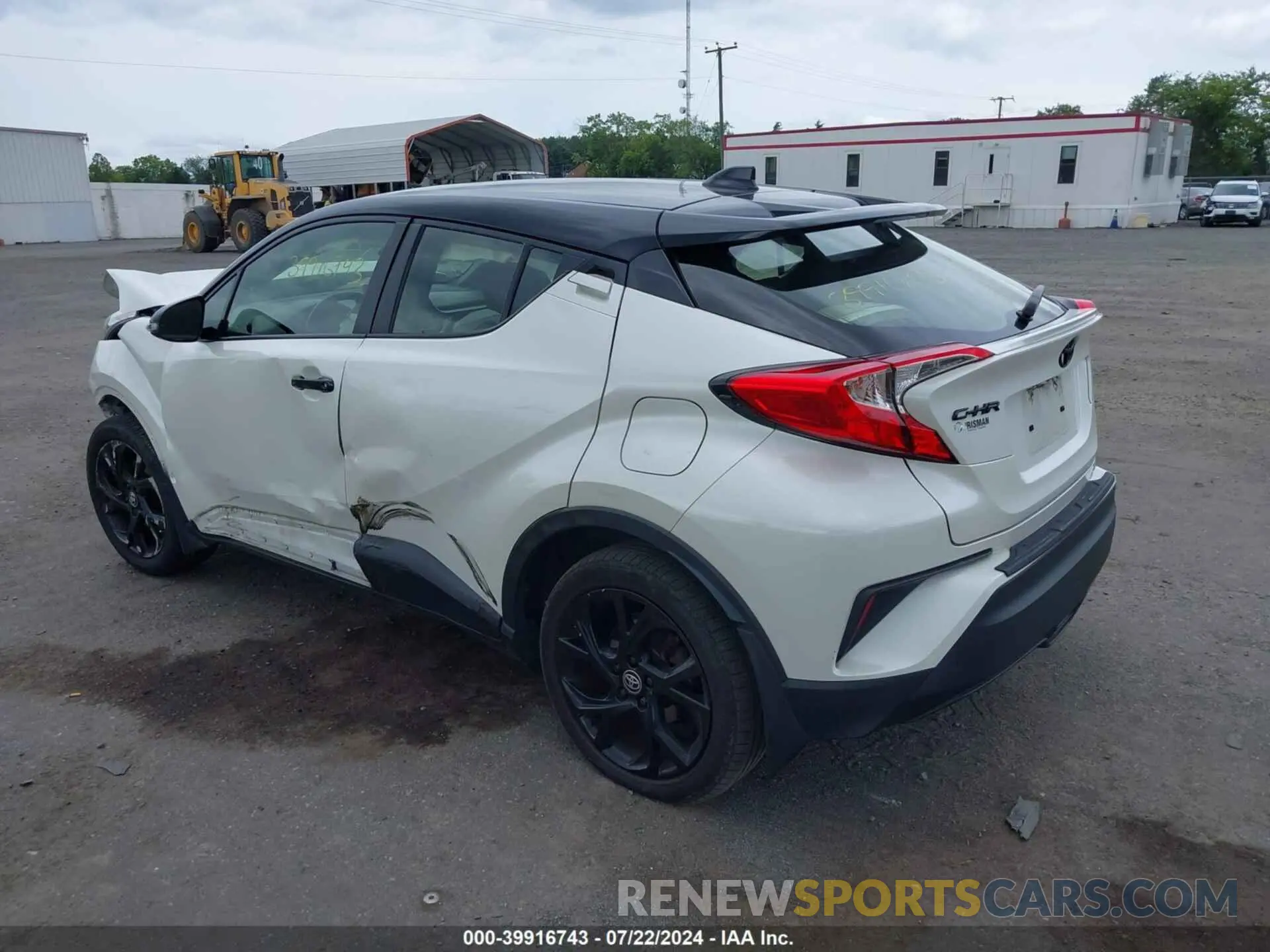 3 Photograph of a damaged car JTNKHMBX5M1097923 TOYOTA C-HR 2021