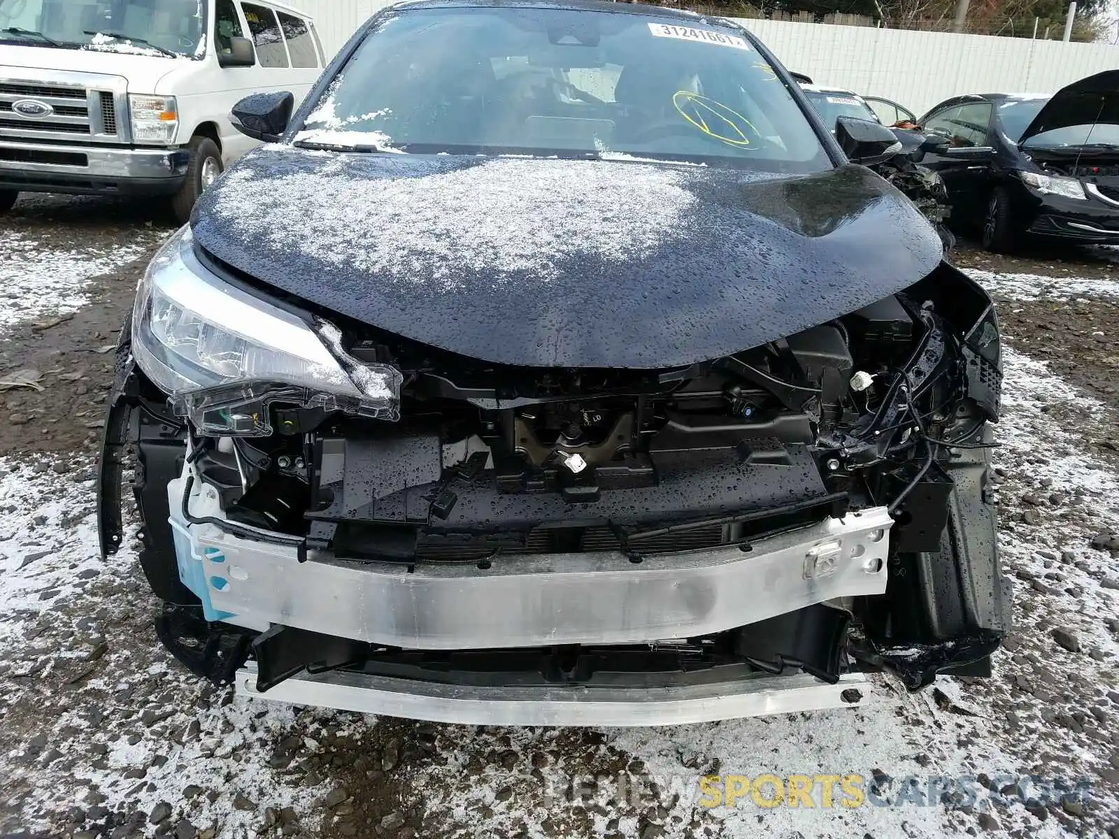 9 Photograph of a damaged car JTNKHMBX5M1100562 TOYOTA C-HR 2021