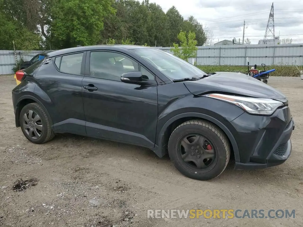 4 Photograph of a damaged car JTNKHMBX5M1101338 TOYOTA C-HR 2021