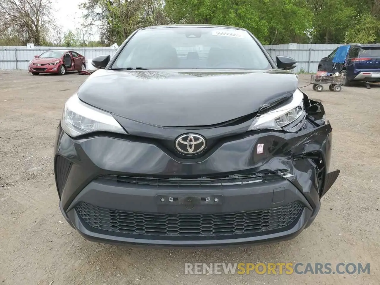 5 Photograph of a damaged car JTNKHMBX5M1101338 TOYOTA C-HR 2021