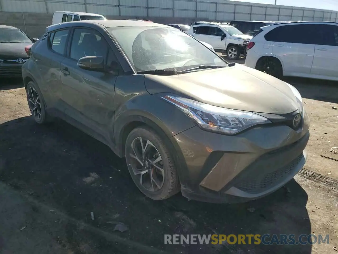 4 Photograph of a damaged car JTNKHMBX5M1105163 TOYOTA C-HR 2021