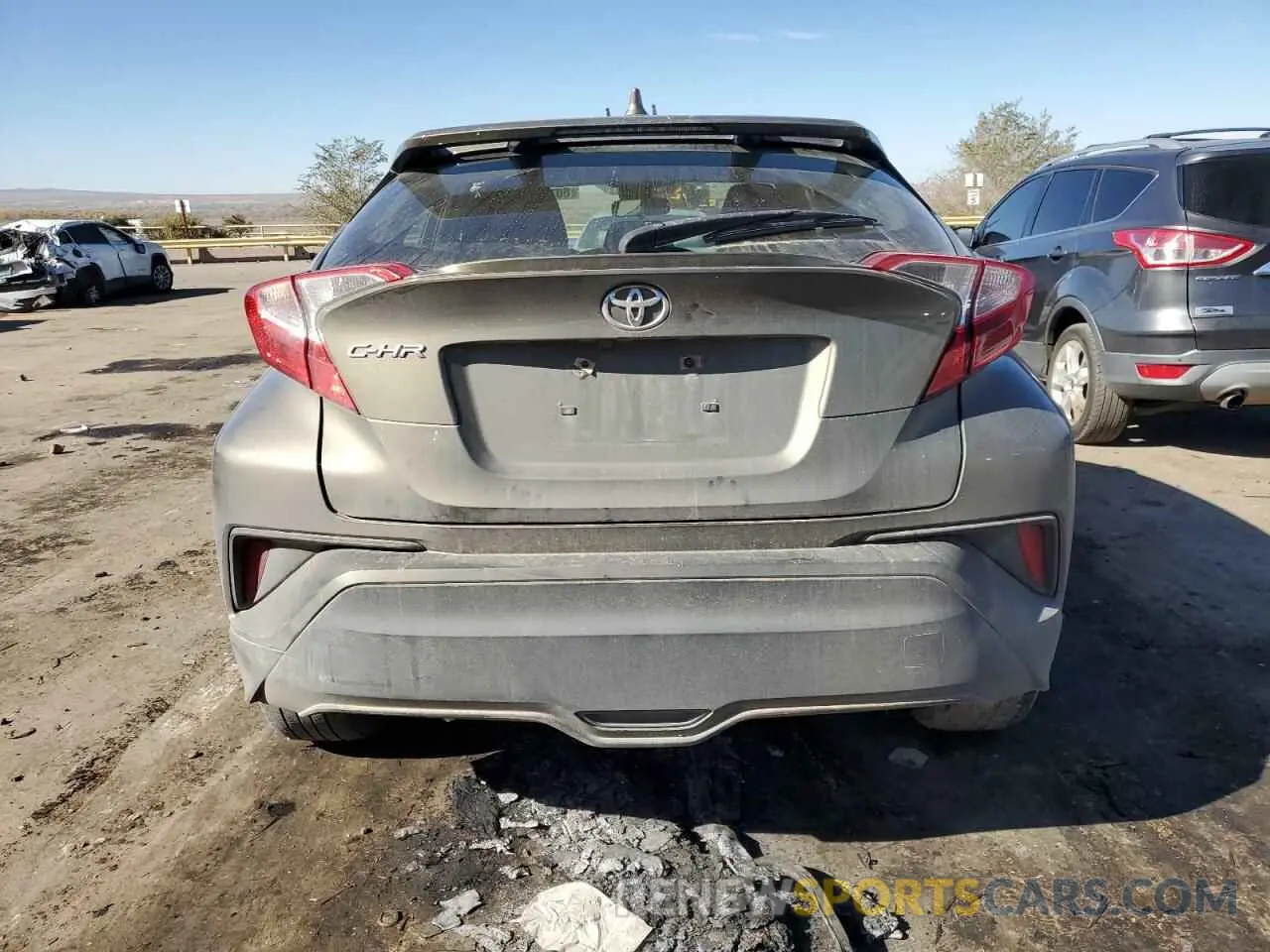 6 Photograph of a damaged car JTNKHMBX5M1105163 TOYOTA C-HR 2021