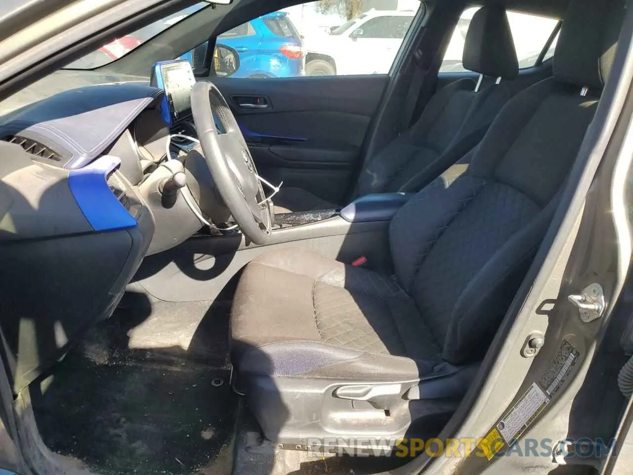 7 Photograph of a damaged car JTNKHMBX5M1105163 TOYOTA C-HR 2021