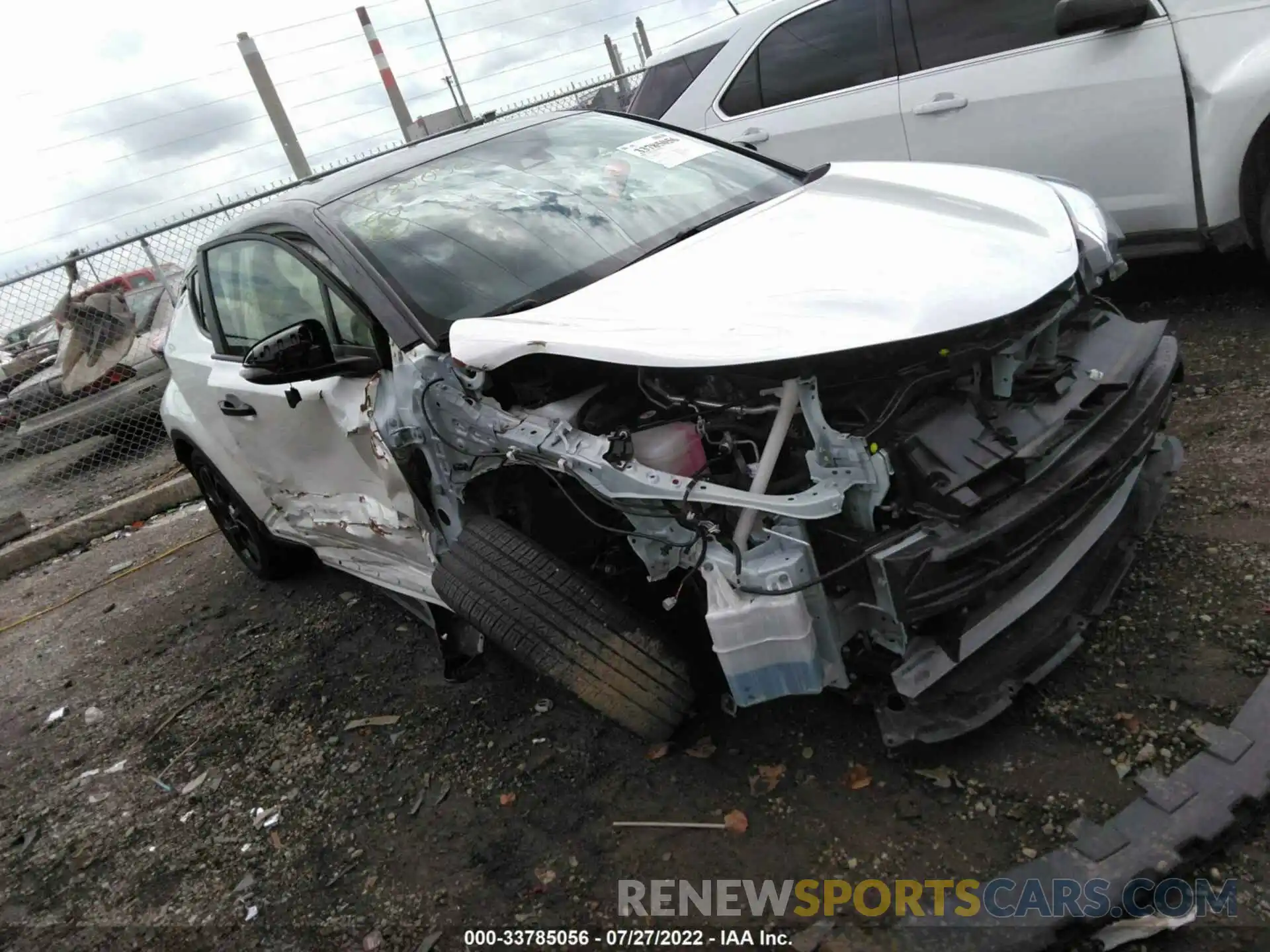 1 Photograph of a damaged car JTNKHMBX5M1105406 TOYOTA C-HR 2021