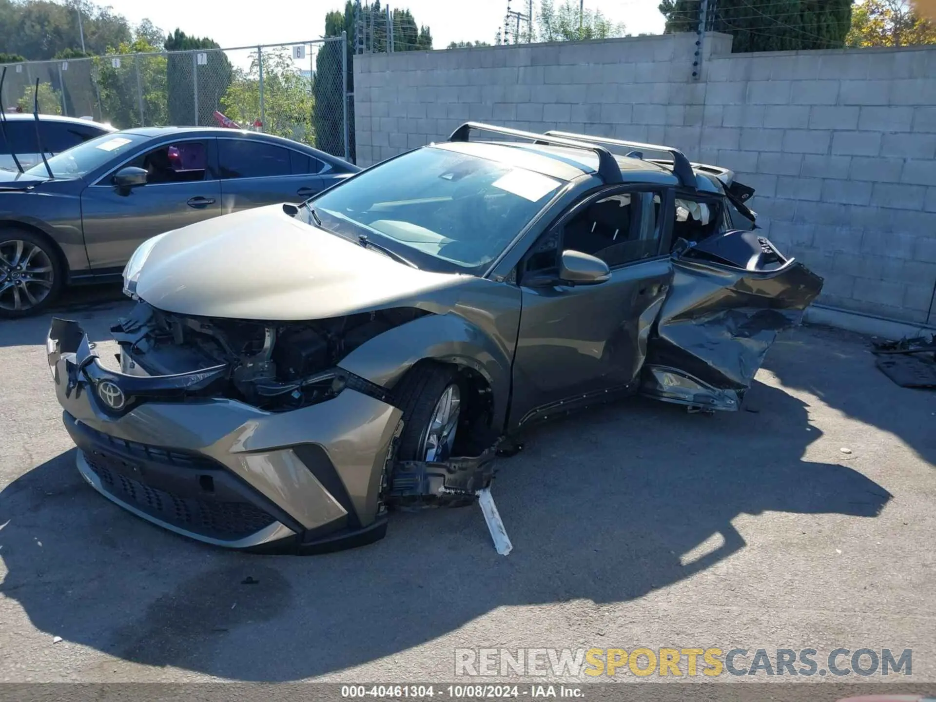 2 Photograph of a damaged car JTNKHMBX5M1110377 TOYOTA C-HR 2021