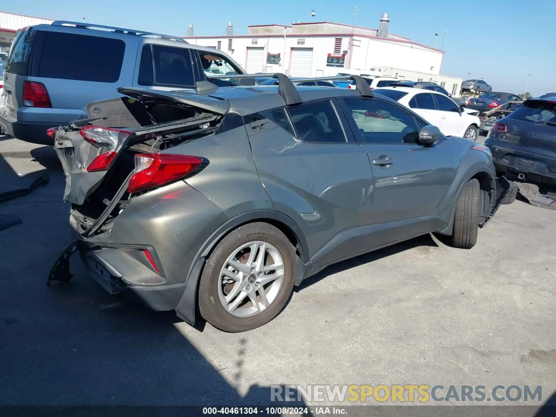 4 Photograph of a damaged car JTNKHMBX5M1110377 TOYOTA C-HR 2021