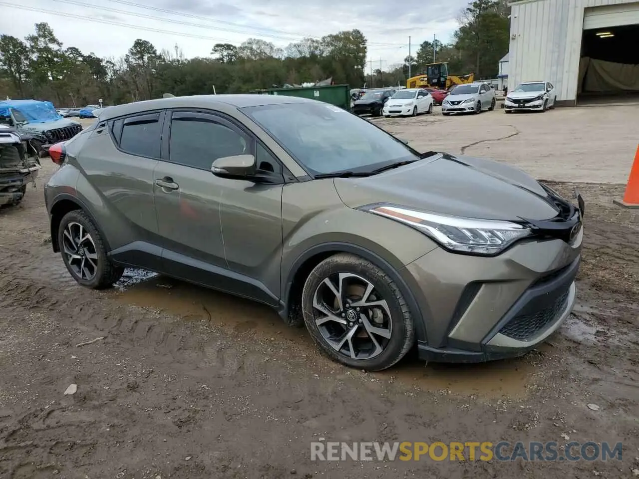 4 Photograph of a damaged car JTNKHMBX5M1118382 TOYOTA C-HR 2021