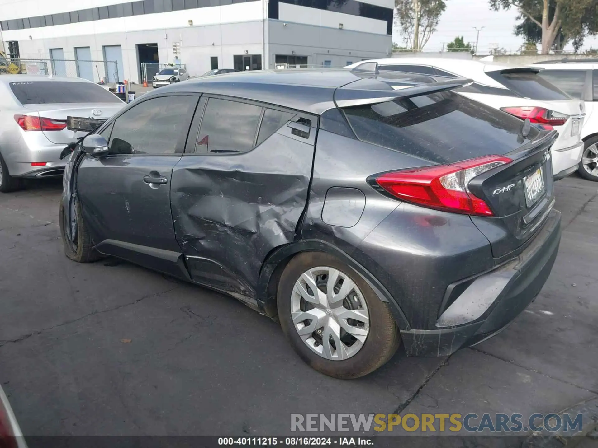 3 Photograph of a damaged car JTNKHMBX5M1118589 TOYOTA C-HR 2021