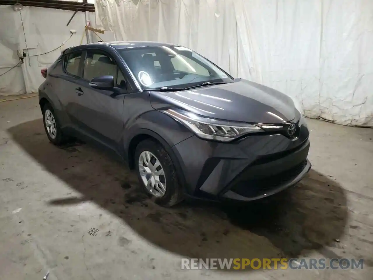 1 Photograph of a damaged car JTNKHMBX5M1125428 TOYOTA C-HR 2021