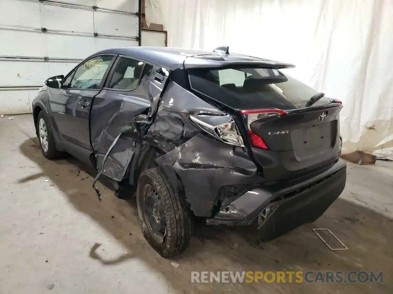 3 Photograph of a damaged car JTNKHMBX5M1125428 TOYOTA C-HR 2021