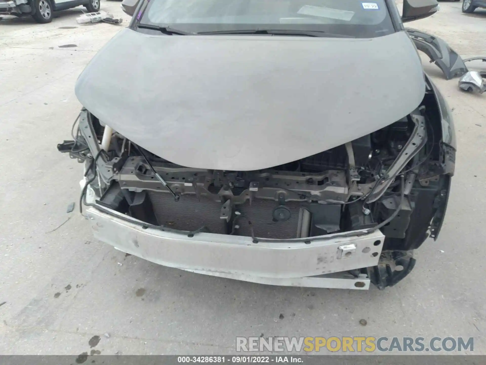 6 Photograph of a damaged car JTNKHMBX6M1096277 TOYOTA C-HR 2021