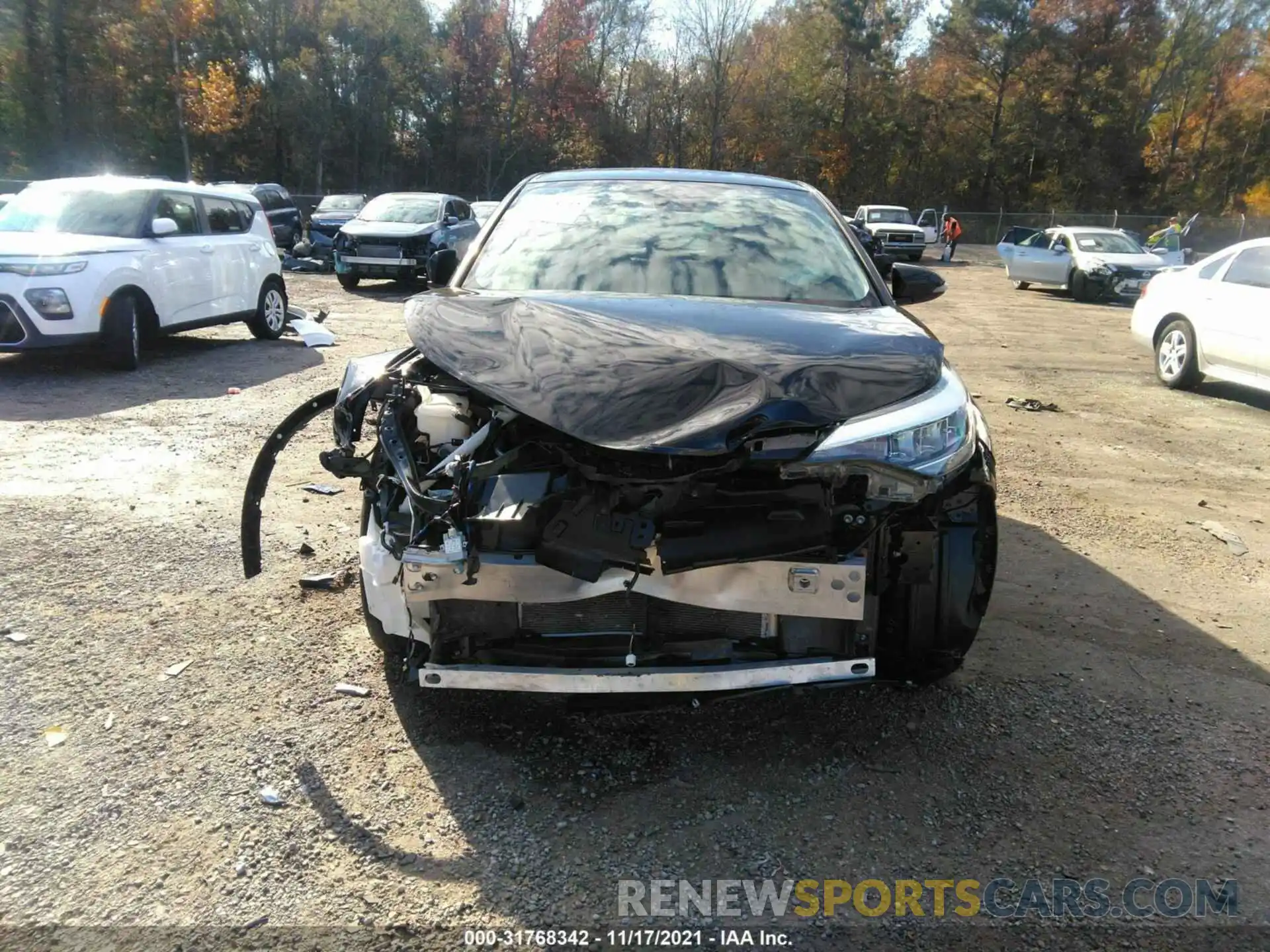 6 Photograph of a damaged car JTNKHMBX6M1097591 TOYOTA C-HR 2021