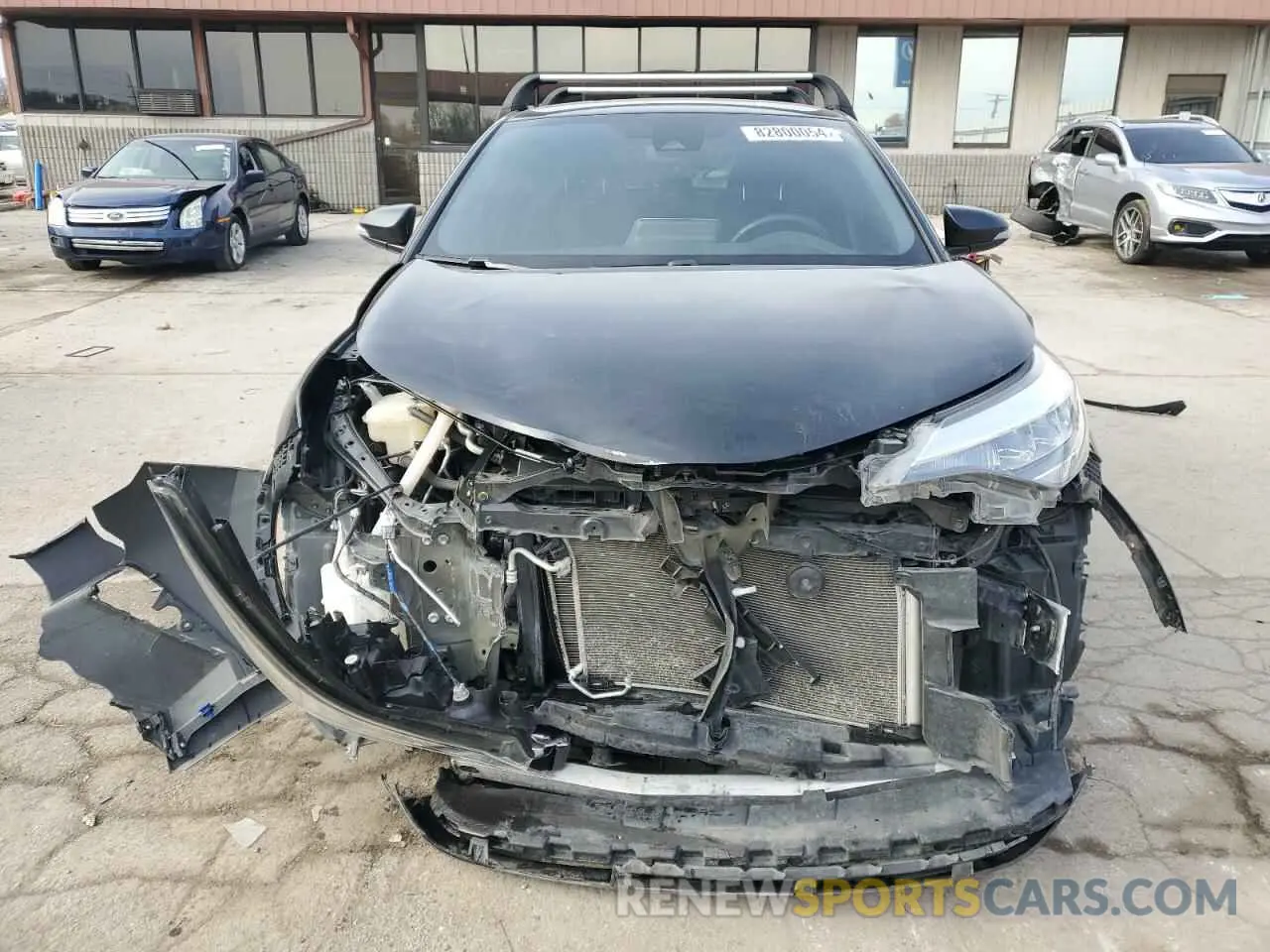 5 Photograph of a damaged car JTNKHMBX6M1099910 TOYOTA C-HR 2021