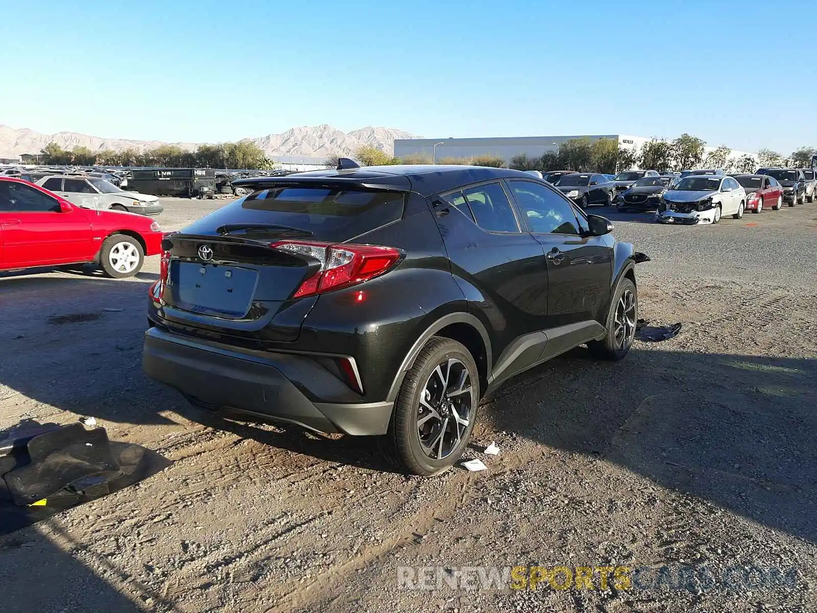 4 Photograph of a damaged car JTNKHMBX6M1103924 TOYOTA C-HR 2021