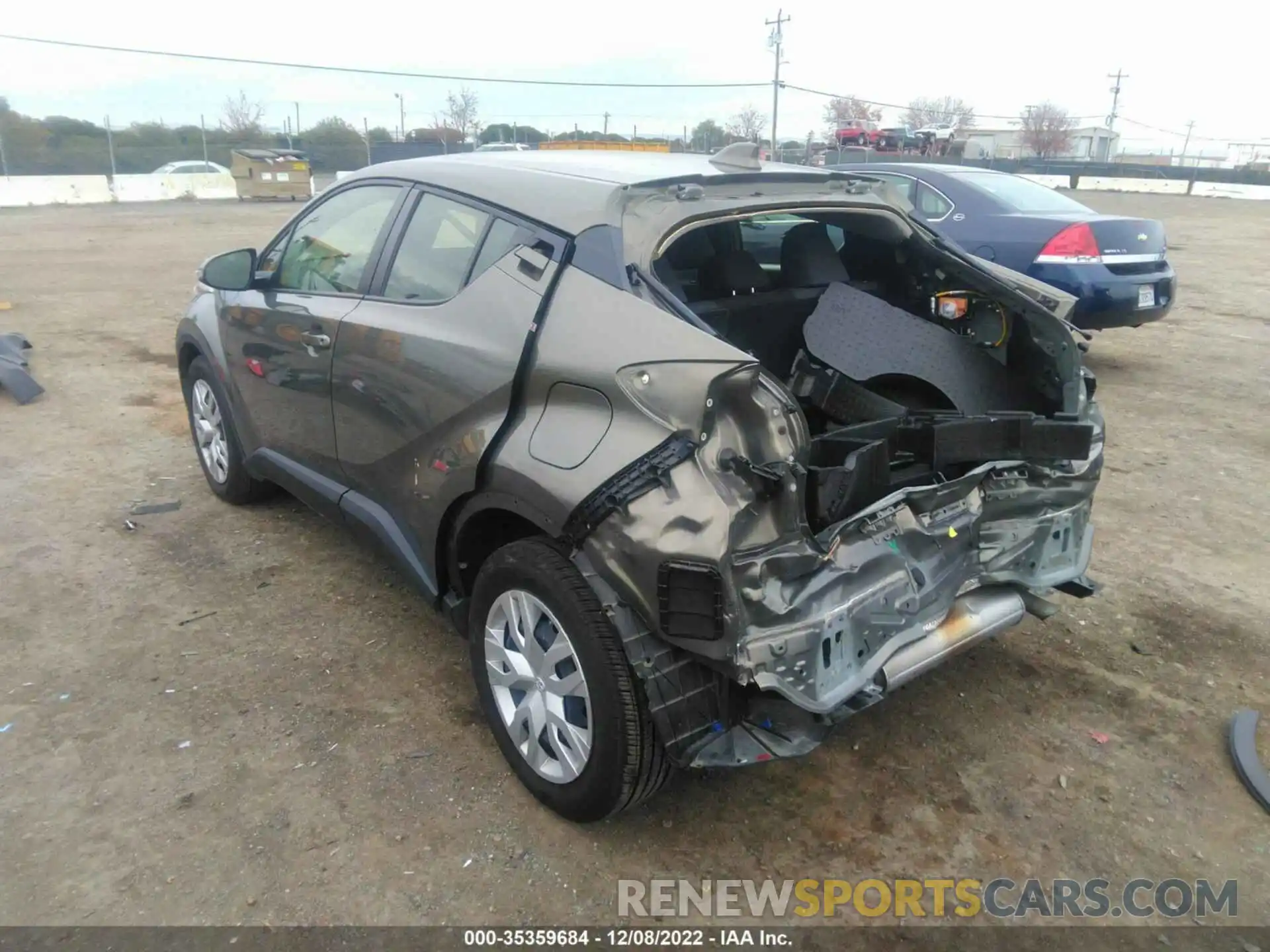 3 Photograph of a damaged car JTNKHMBX6M1108623 TOYOTA C-HR 2021