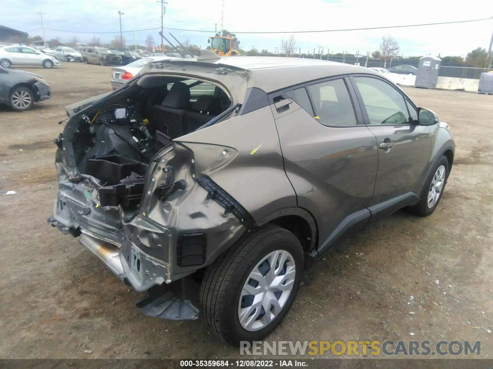 4 Photograph of a damaged car JTNKHMBX6M1108623 TOYOTA C-HR 2021