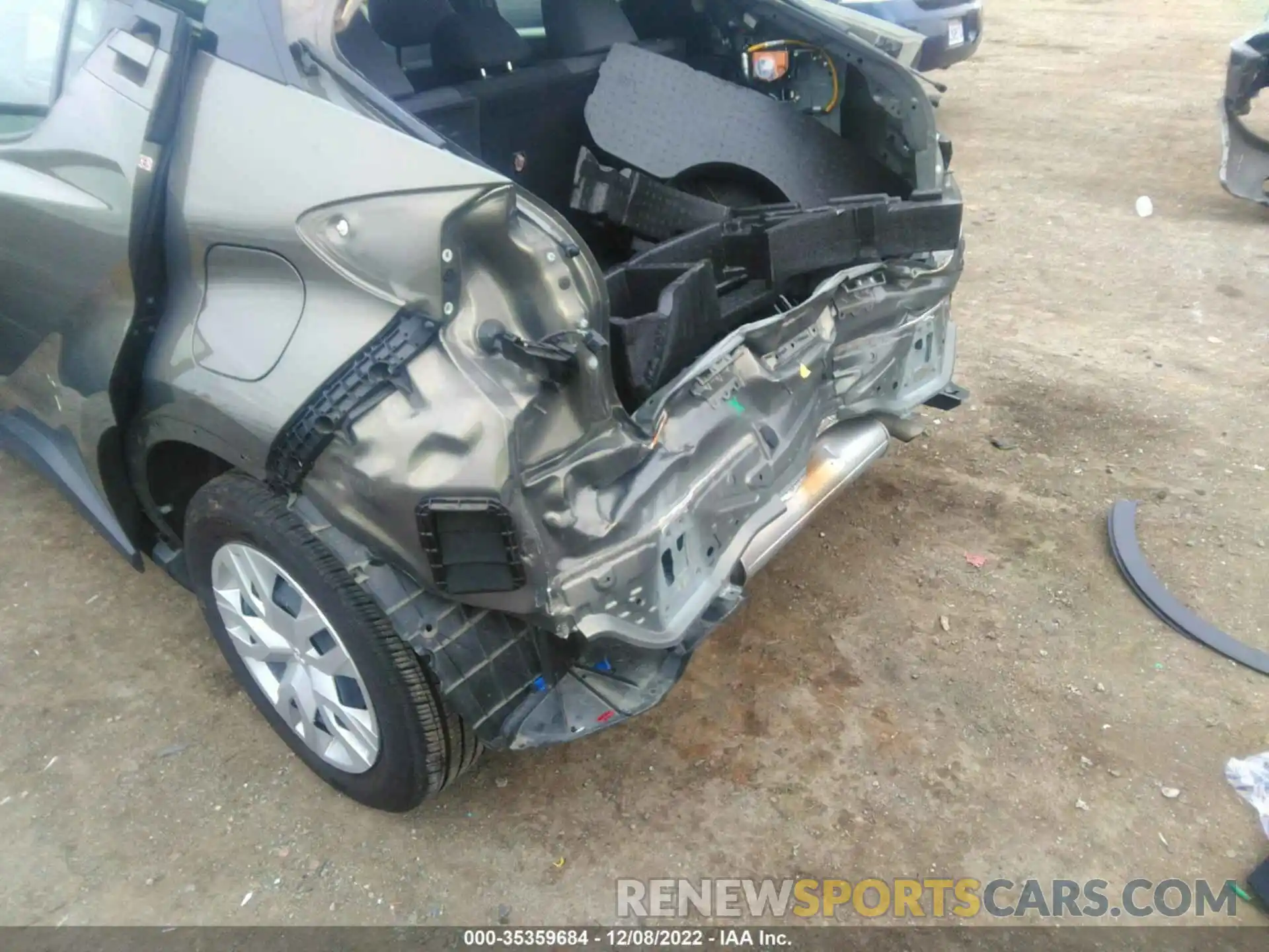 6 Photograph of a damaged car JTNKHMBX6M1108623 TOYOTA C-HR 2021