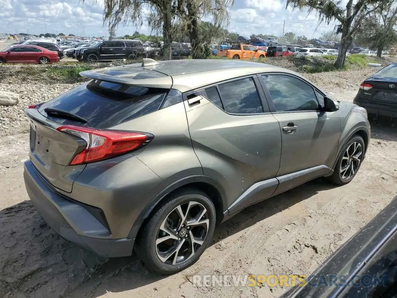 3 Photograph of a damaged car JTNKHMBX6M1109092 TOYOTA C-HR 2021