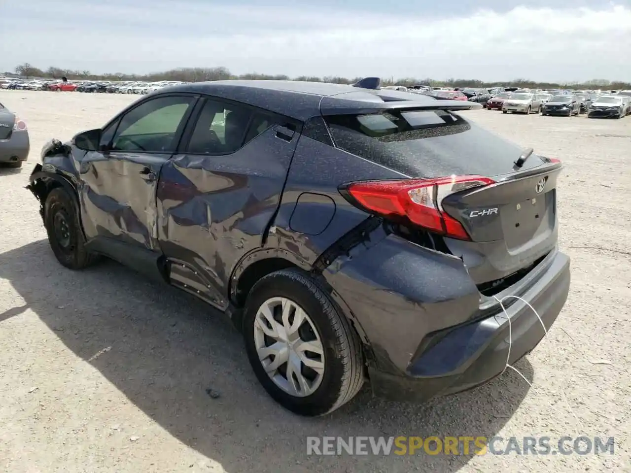 3 Photograph of a damaged car JTNKHMBX6M1110534 TOYOTA C-HR 2021