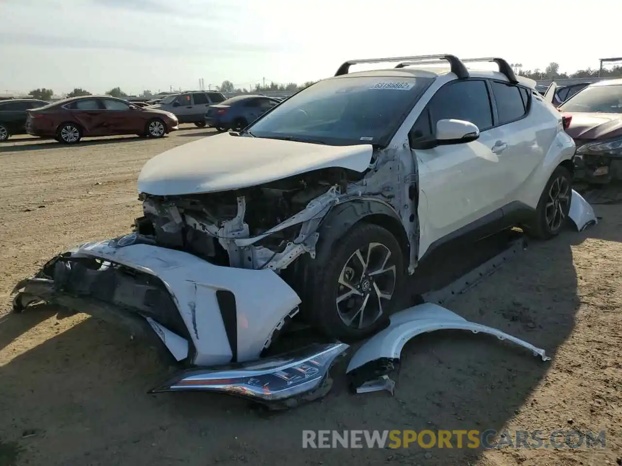 2 Photograph of a damaged car JTNKHMBX6M1112848 TOYOTA C-HR 2021