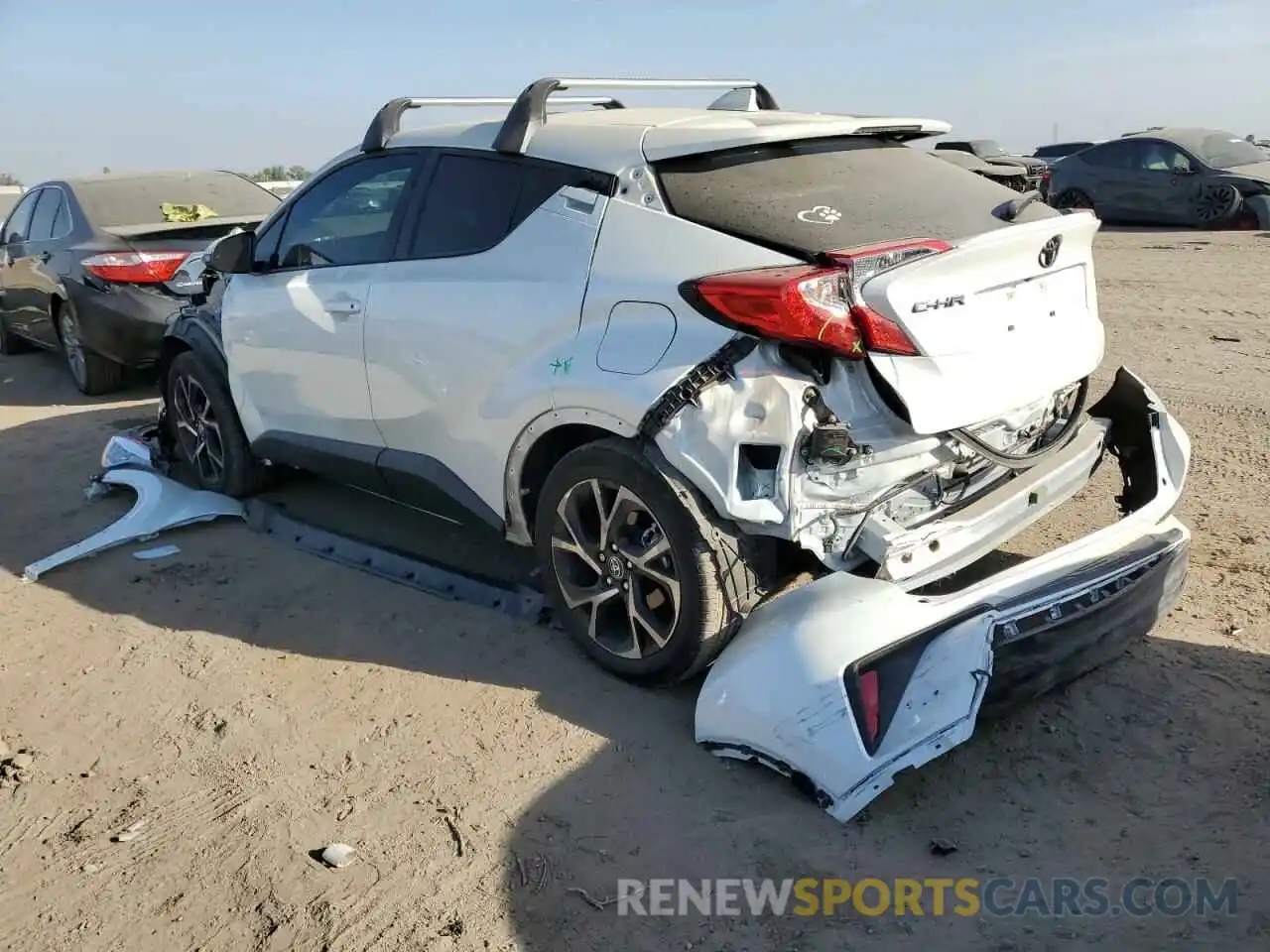 3 Photograph of a damaged car JTNKHMBX6M1112848 TOYOTA C-HR 2021