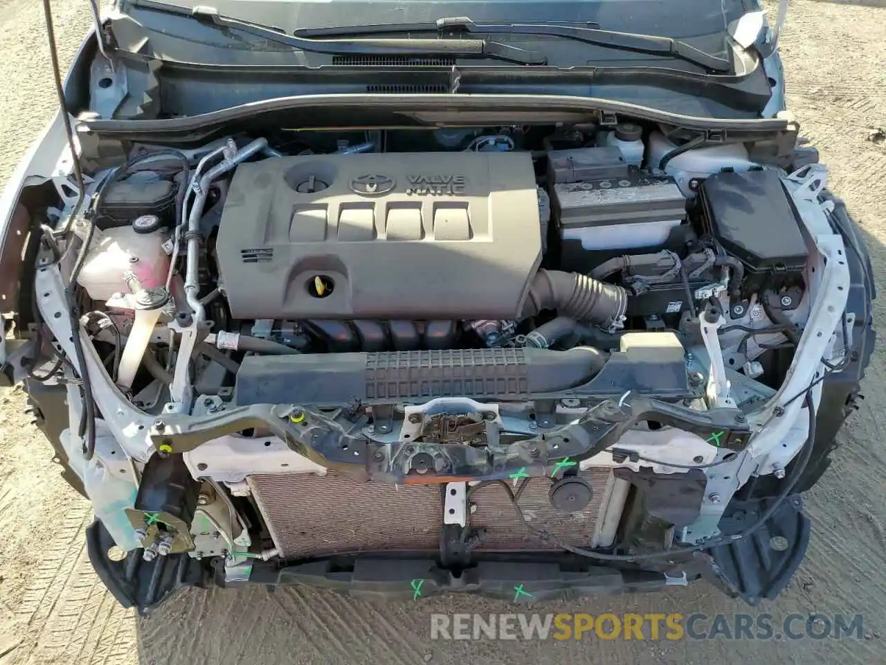 7 Photograph of a damaged car JTNKHMBX6M1112848 TOYOTA C-HR 2021